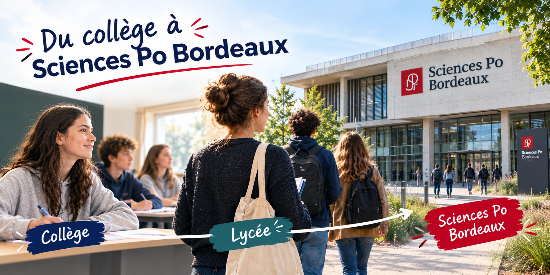 Du collège à Sciences Po Bordeaux